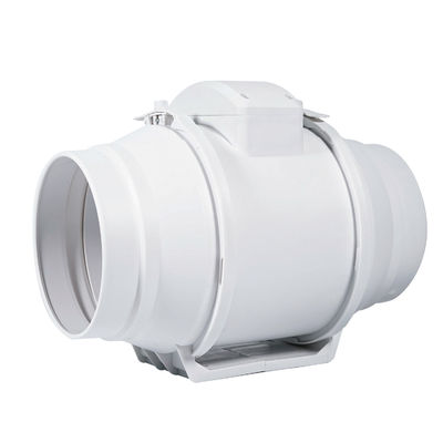 AC черный 110/220V 60/50Hz 100/125/150mm Тихий смешанный поток выхлопный вентилятор