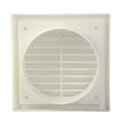 Круглая воздушная решетка для системы HVAC Белый алюминиевый потолочный диффузер для кондиционирования воздуха