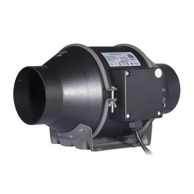 100~240V Низкий шум 4 дюйма 100 мм Встроенный вентилятор с регулятором скорости для гидропонного вентиляционного вентилятора