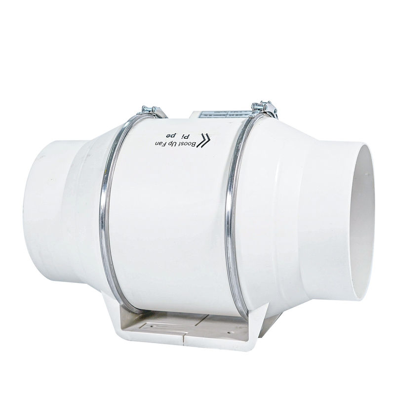 AC черный 110/220V 60/50Hz 100/125/150mm Тихий смешанный поток выхлопный вентилятор